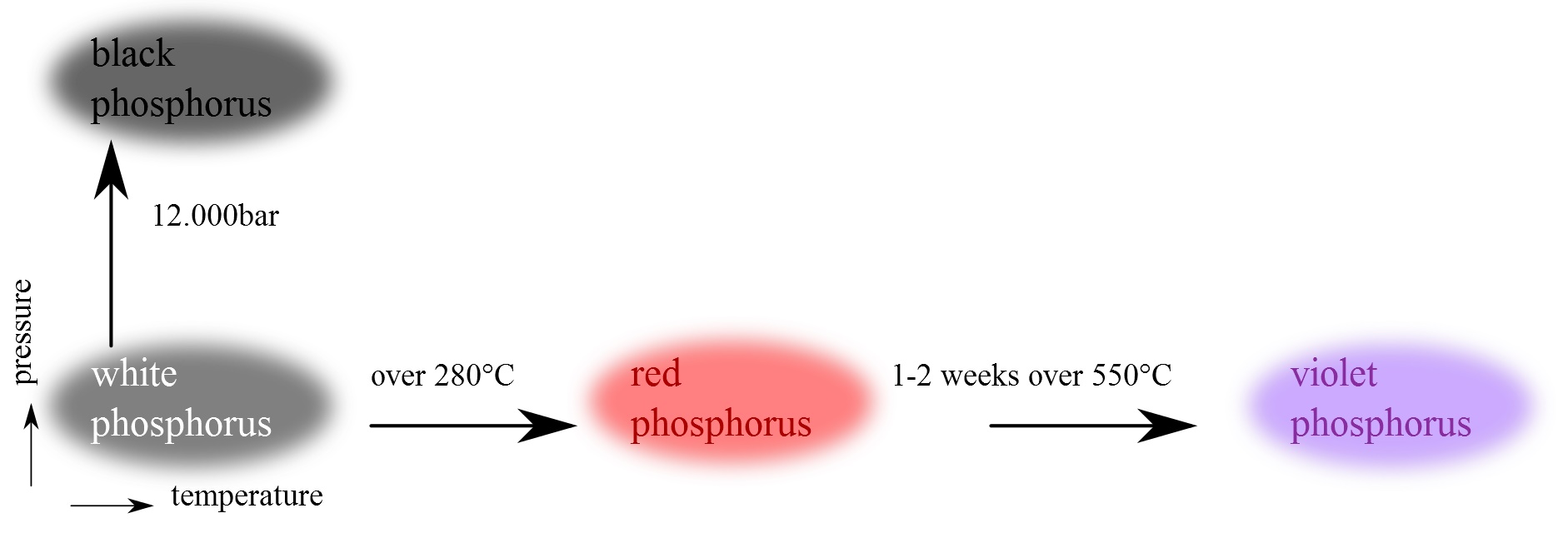 white phosphorus structure