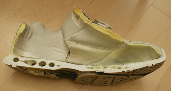 Air Jordan shoe dissected