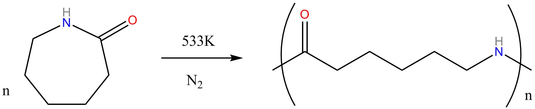 Nylon 6 from caprolactam