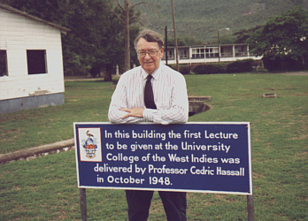 Hassall at old lab