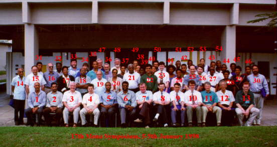 Mona Symposium photo 1998