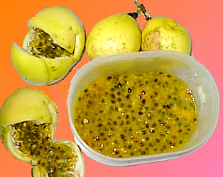 yellow passion fruit